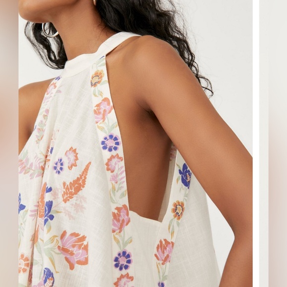 EUC Free People Emily Printed Top, XS - Picture 11 of 13